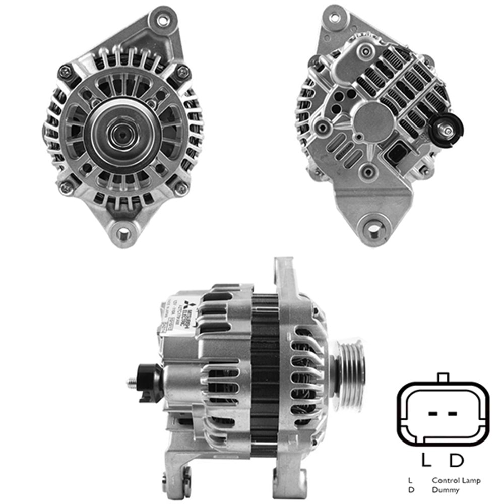 ALT. ALTERNATOR (URETIMDEN KALDIRILMISTIR) 12V 110 AMP DACIA SANDERO 1.4 MPI