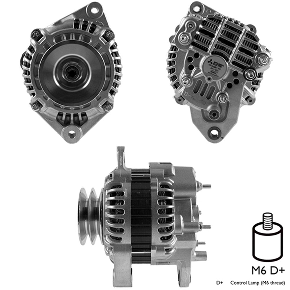 ALT. ALTERNATOR (URETIMDEN KALDIRILMISTIR) 24V 60 AMP RENAULT MIDLINER - MIDLUM - PREMIUM