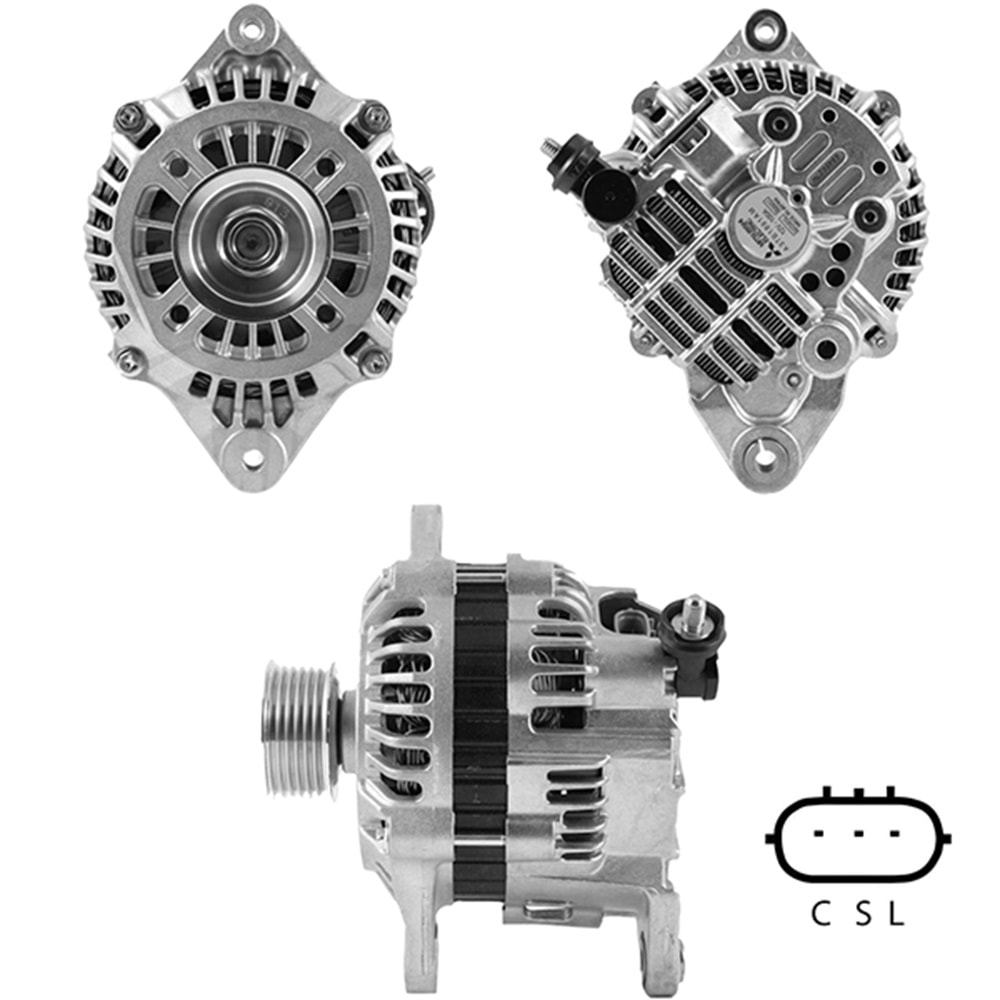 ALT. ALTERNATOR (URETIMDEN KALDIRILMISTIR) 12V 100 AMP MITSUBISHI / SUBARU