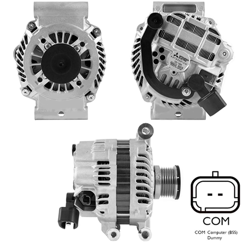 ALT. ALTERNATOR (URETIMDEN KALDIRILMISTIR) 12V 120 AMP CITROEN / MINI / PEUGEOT / SEAT / SKODA / VOLKSWAGEN