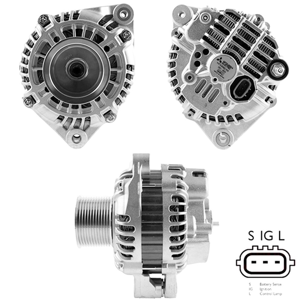 ALT. ALTERNATOR 24V 90 AMP IVECO 190 - 260 - 340 - 380 - 400 - 410 - 440 - 450 - 490 - 570 - 600 - 720 - 740 - 800 -