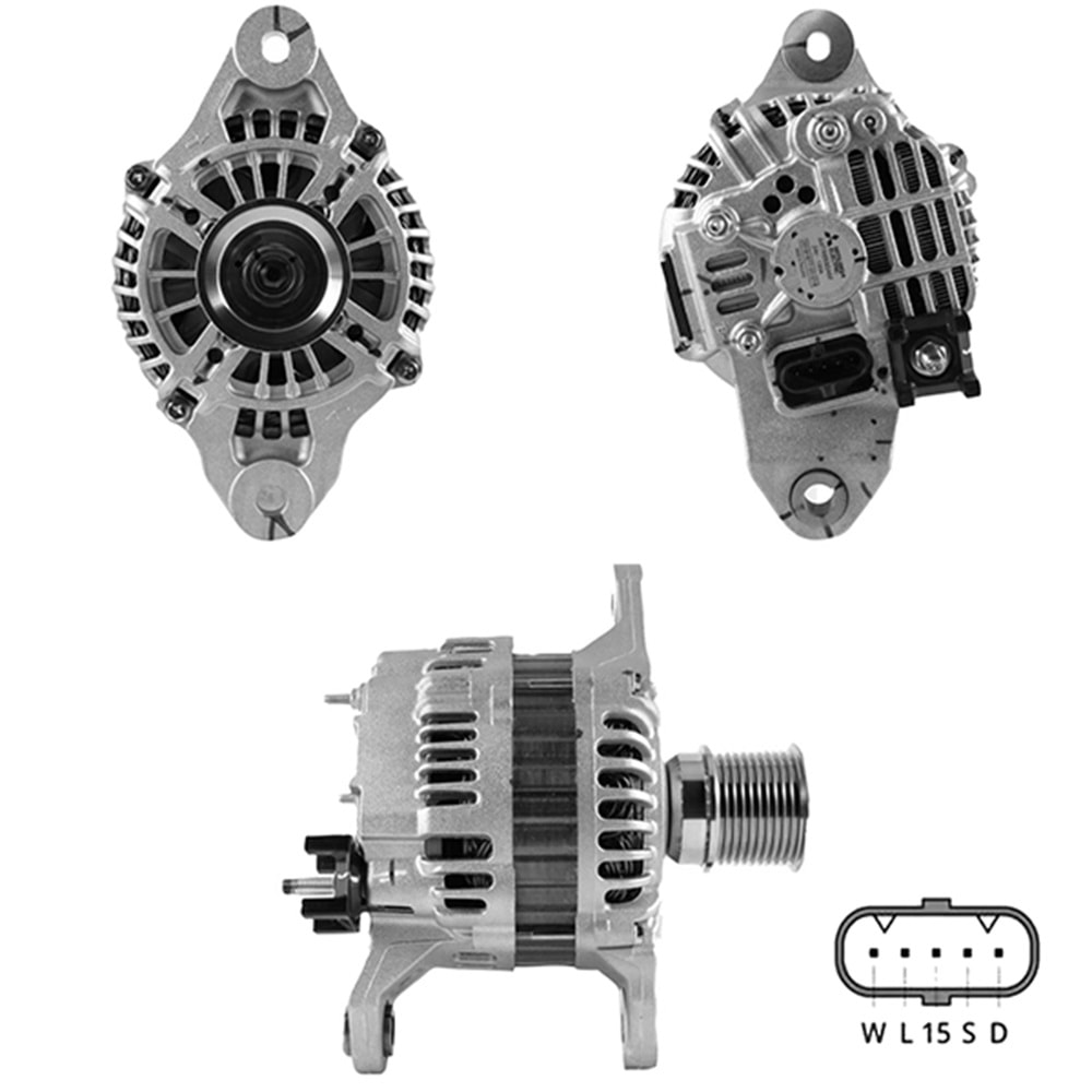 ALT. ALTERNATOR 24V 130 AMP VOLVO / RENAULT