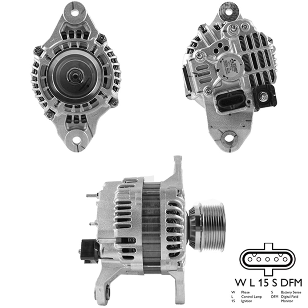 ALT. ALTERNATOR 24V 130 AMP RENAULT / VOLVO