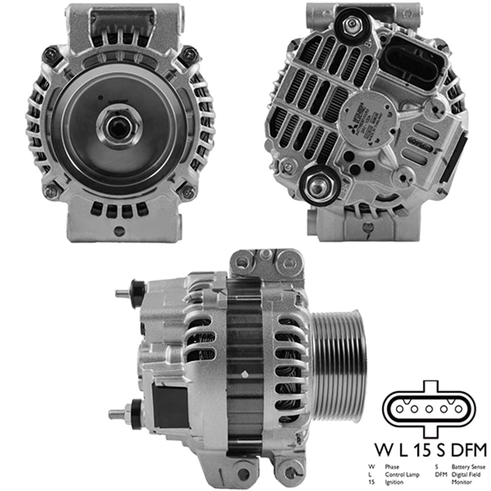 ALT. ALTERNATOR 24V 100 AMP CATERPILLAR