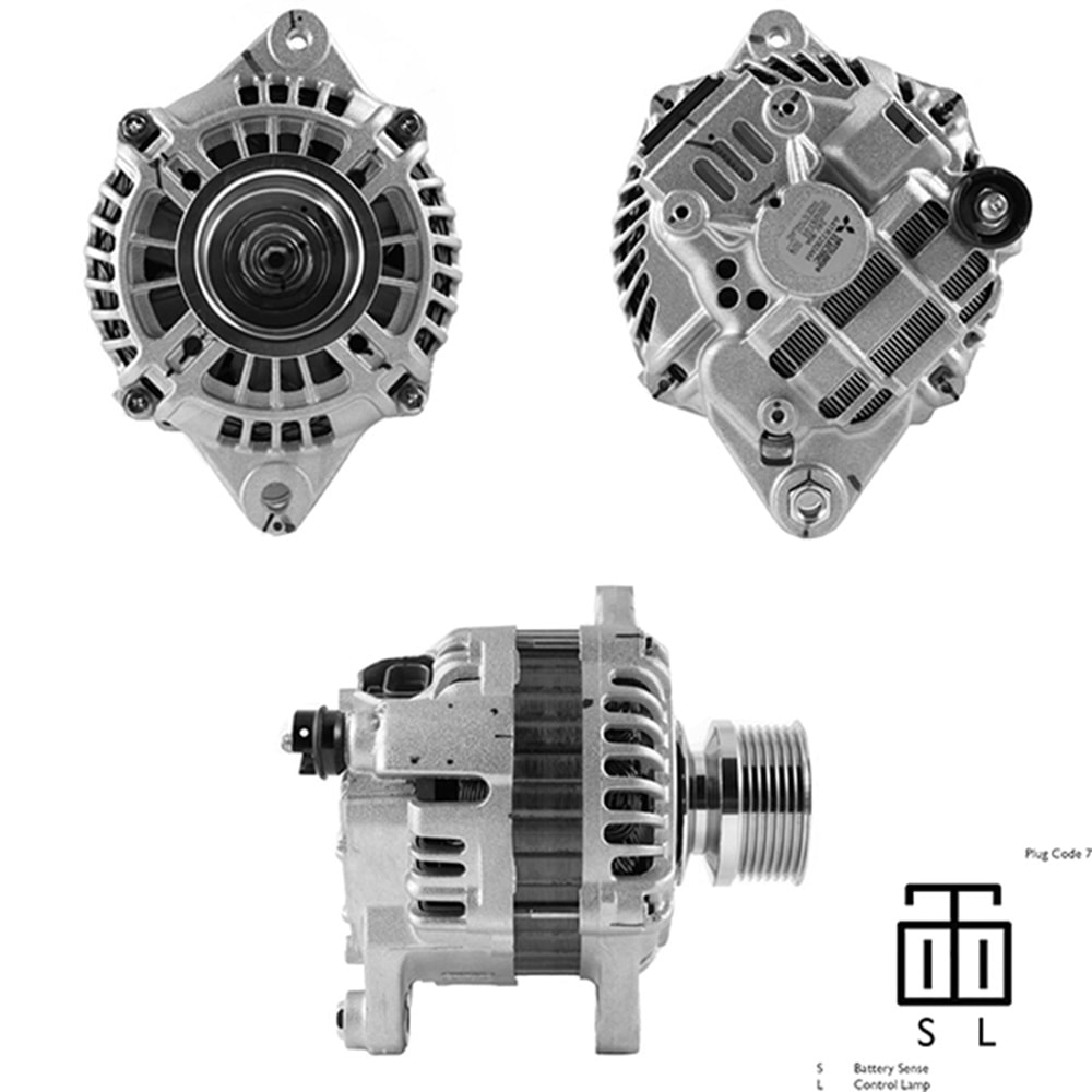 ALT. ALTERNATOR 24V 90 AMP ISUZU NLR 85 - NPR 75