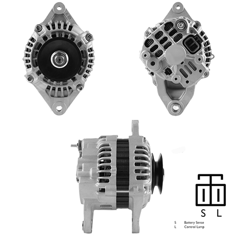 ALT. ALTERNATOR 12V 80 AMP CATERPILLAR 236D - 242D - 246D - 257D - 259D - 262D - 277D - 279D - 287D - 289D