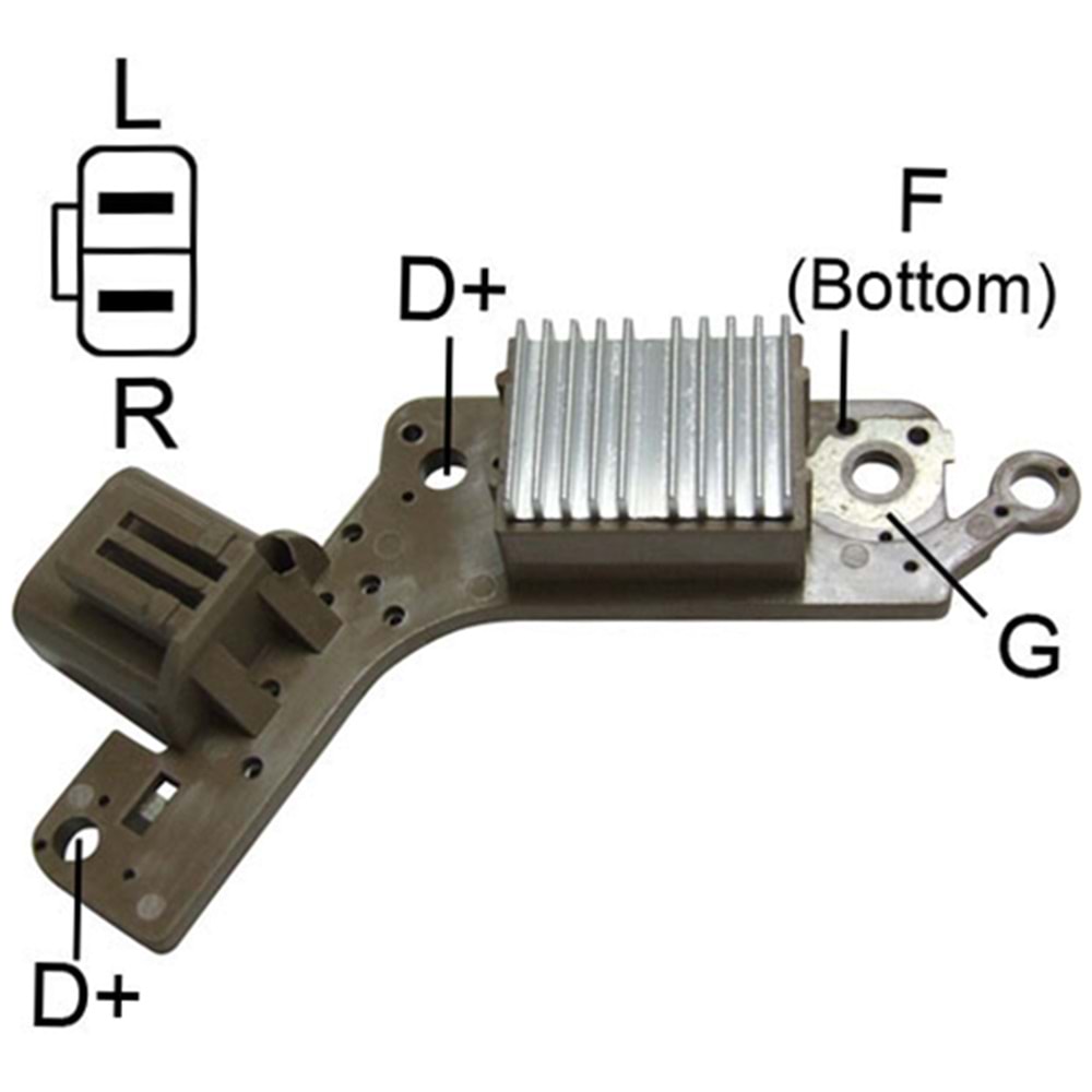 ALT. KONJEKTOR 24V 50 AMP MITSUBISHI FUSO 4M5 (A4TU9286 - A4T40386 - A4TU7686)