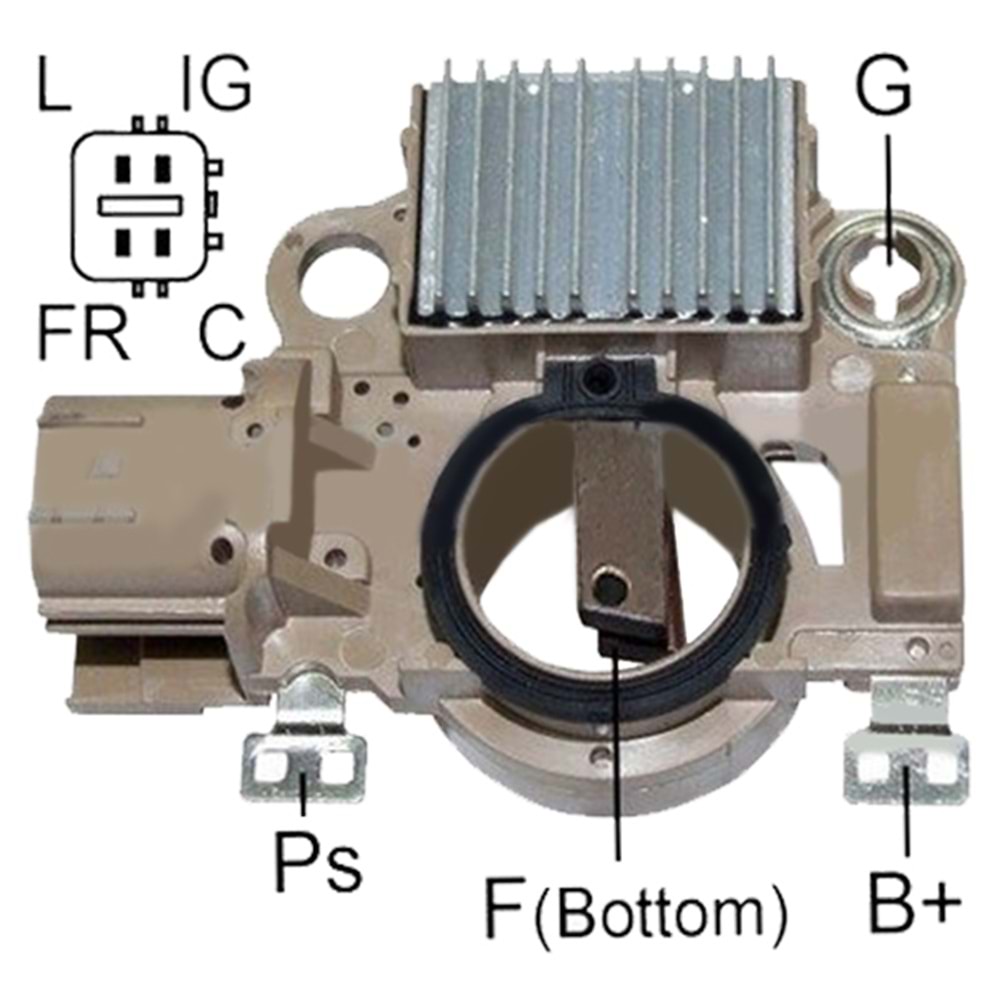 ALT. KONJEKTOR (URETIMDEN KALDIRILMISTIR) 12V 70 AMP HONDA CIVIC 1.4 - 1.6 - 1.7 - 1.8 - FR-V 1.7 (A5TA6991 - A5TA7