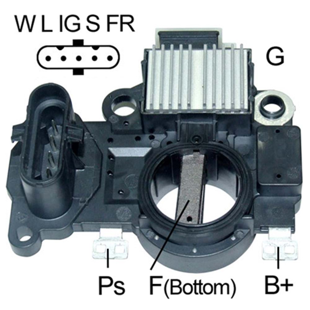 ALTERNATOR KONJEKTOR (A4TR5392-A4TR5491-A4TR6091-A4TR6193-A4TR6391) RENAULT / VOLVO / SCANIA