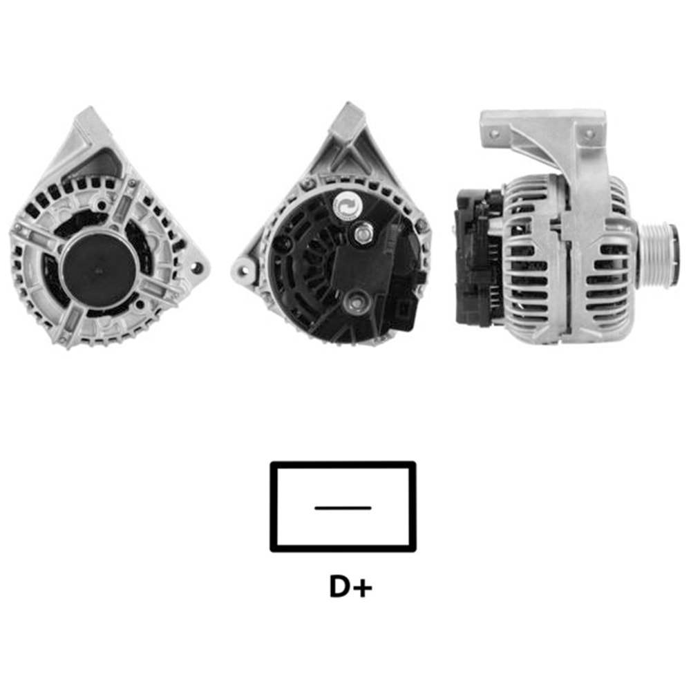 ALT. ALTERNATOR 12V 140 AMP VOLVO C30 - S40 - S60 - S80 - V40 - V70 - XC70 - XC90 (0124525014)
