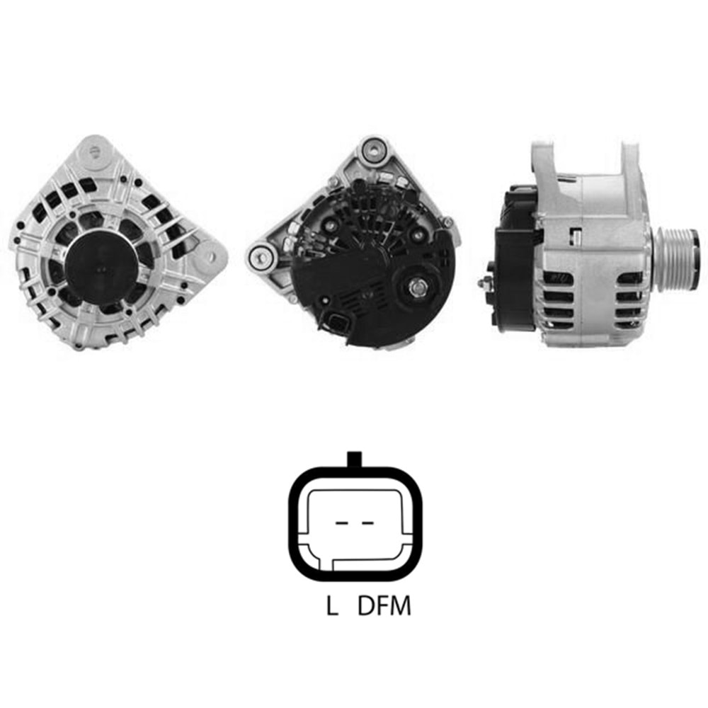 ALT. ALTERNATOR 12V 125 AMP DACIA / NISSAN / RENAULT 1.5 DCI (F000BL0719)