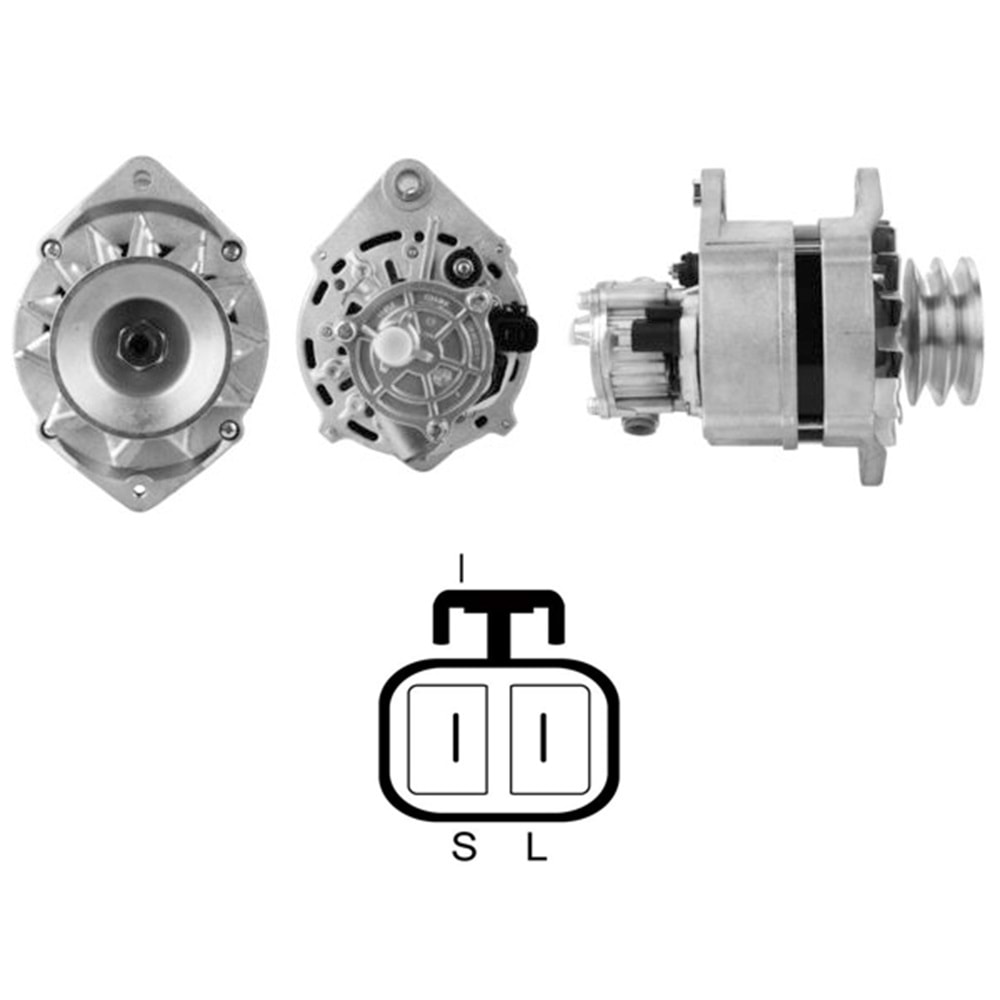 ALT. ALTERNATOR 12V 90 AMP NISSAN SERENA - VANETTE 2.0 - 2.3 D (9120335001)