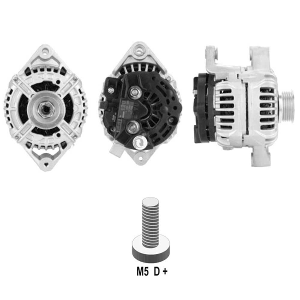 ALT. ALTERNATOR 12V 120 AMP OPEL / VAUXHALL / HOLDEN / SAAB (0124425009)