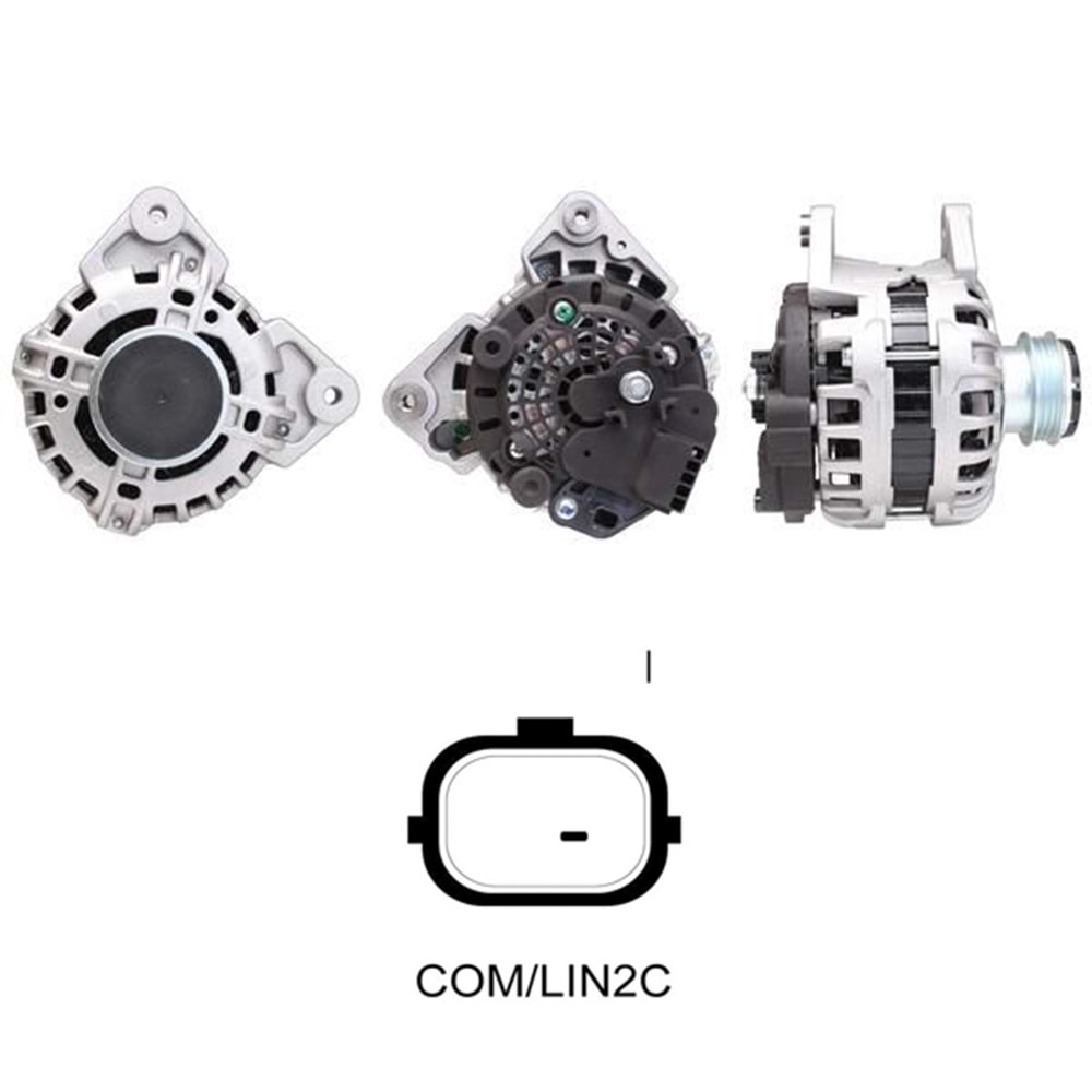 ALT. ALTERNATOR 12V 90 AMP DACIA LOGAN II 1.2 / RENAULT CLIO IV 1.2 16V (F000BL0458)