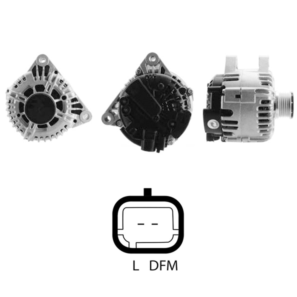 ALT. ALTERNATOR 12V 150 AMP CITROEN / FIAT / LANCIA / PEUGEOT HDI MOTOR (0124525035)