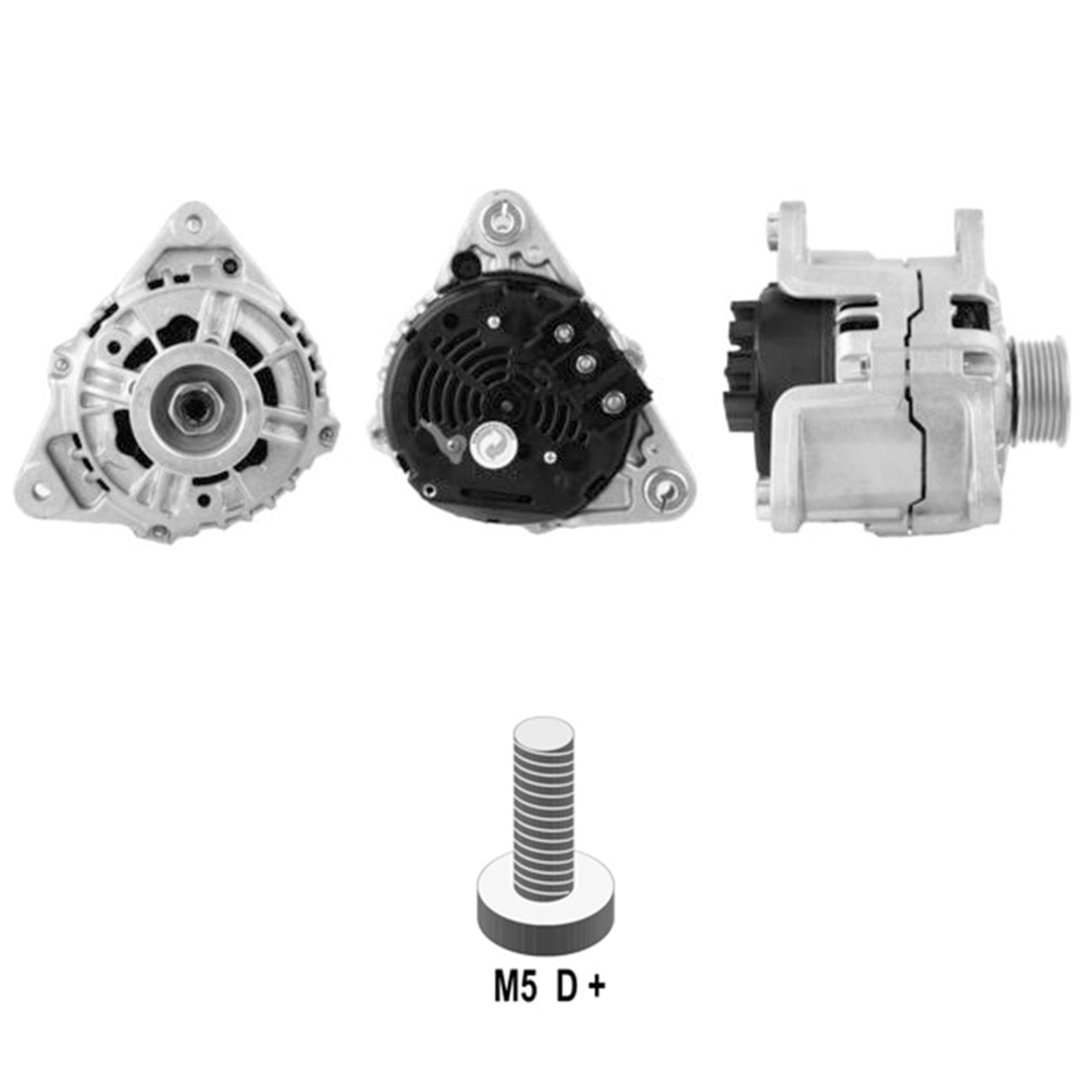 ALT. ALTERNATOR 12V 70 AMP FORD FIESTA - KA 1.3 / MAZDA 121 1.25 - 1.3 (0123310023)