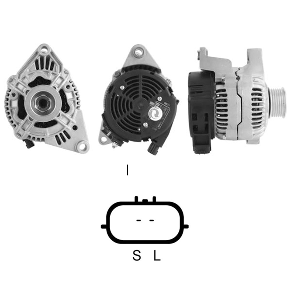 ALT. ALTERNATOR 12V 65 AMP NISSAN MICRA 1.0-1.3 ı 16V (0120335008)