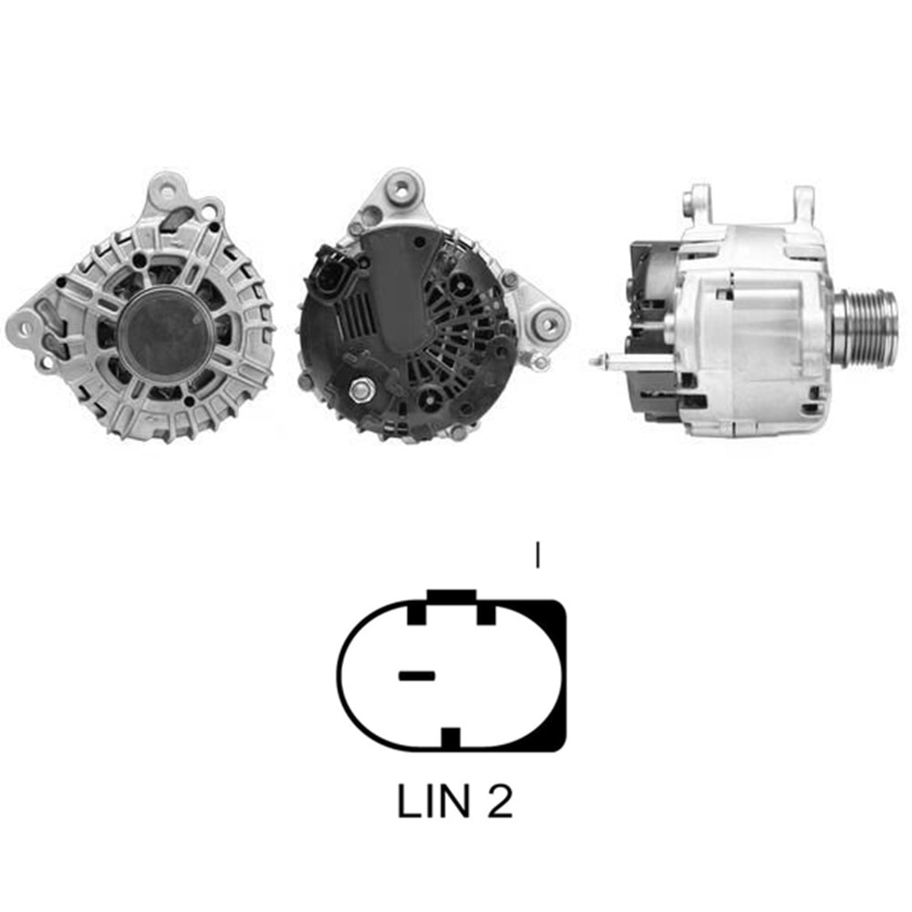ALT. ALTERNATOR 12V 180 AMP AUDI A3 / SEAT ATECA / SKODA SUPERB - OCTAVIA - KADIAQ / VW GOLF - PASSAT - TIGUAN - TOU