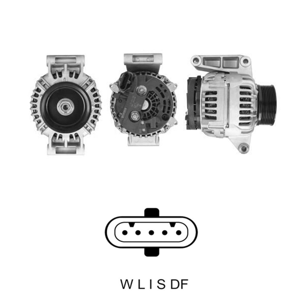 ALTERNATOR 12V 150 AMP MERCEDES-BENZ (0124655278)