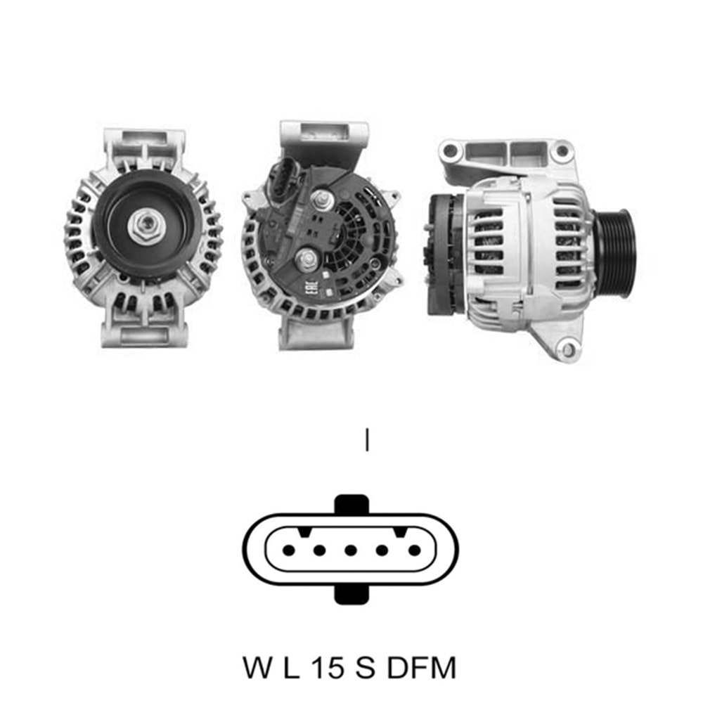 ALT. ALTERNATOR 24V 150 AMP DAF / TEMSA (0124655182)