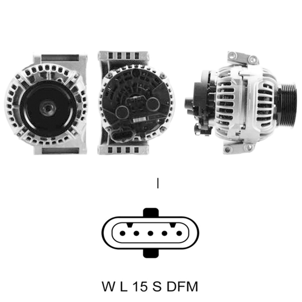 ALT. ALTERNATOR 24V 80 AMP BOVA 122-130-131-141 / DAF CF85 - XF105 - XF95 / SOLARIS VACANZA 12-13 (0124555018)