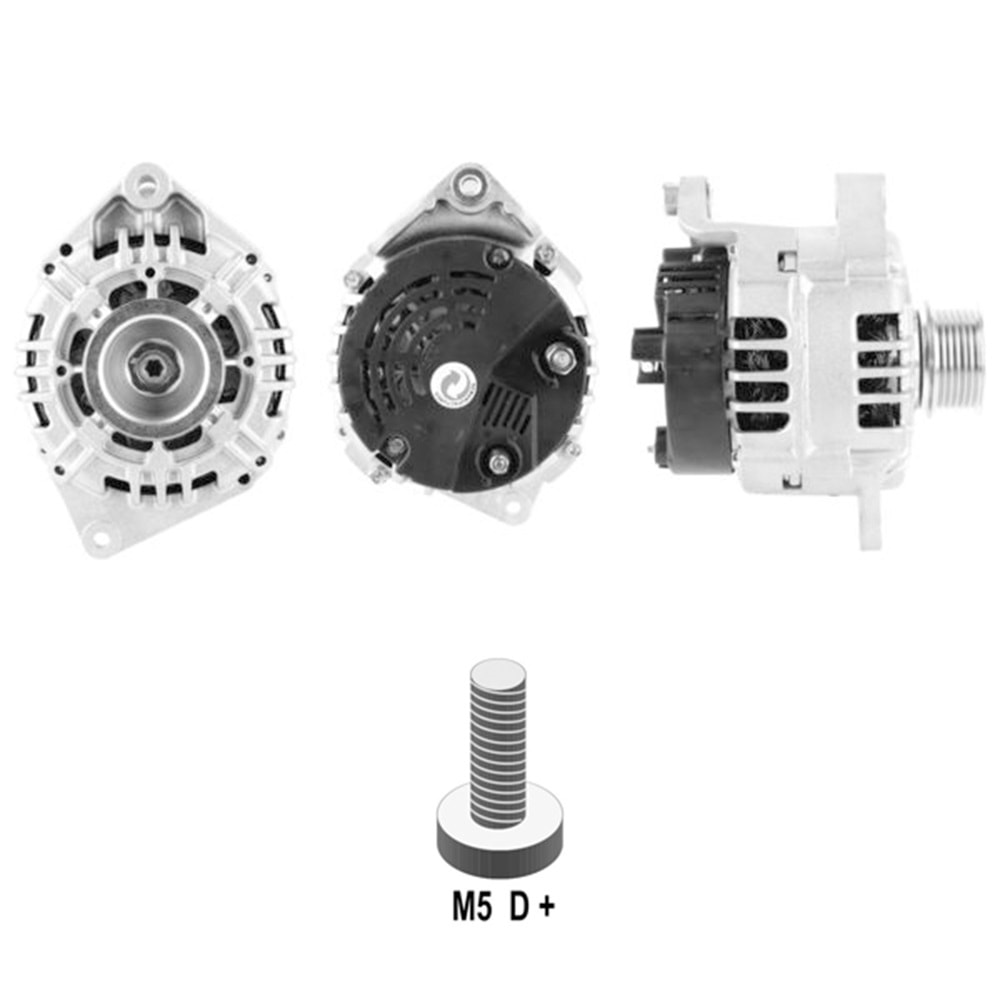 ALT. ALTERNATOR 12V 120 AMP CITROEN RELAY 2.8 HDI / FIAT DUCATO 2.8 JTD / PEUGEOT BOXER 2.8 HDI (SG12B040)