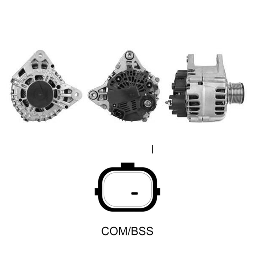 ALT. ALTERNATOR 12V 125 AMP DACIA 1.5 DCI / RENAULT 1.5 DCI (TG12C150)