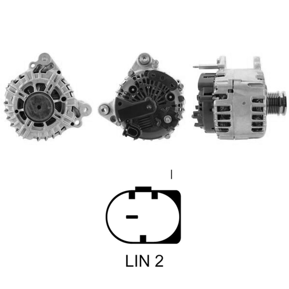ALT. ALTERNATOR 12V 140 AMP AUDI / SEAT / SKODA / VOLKSWAGEN (TG14C049)