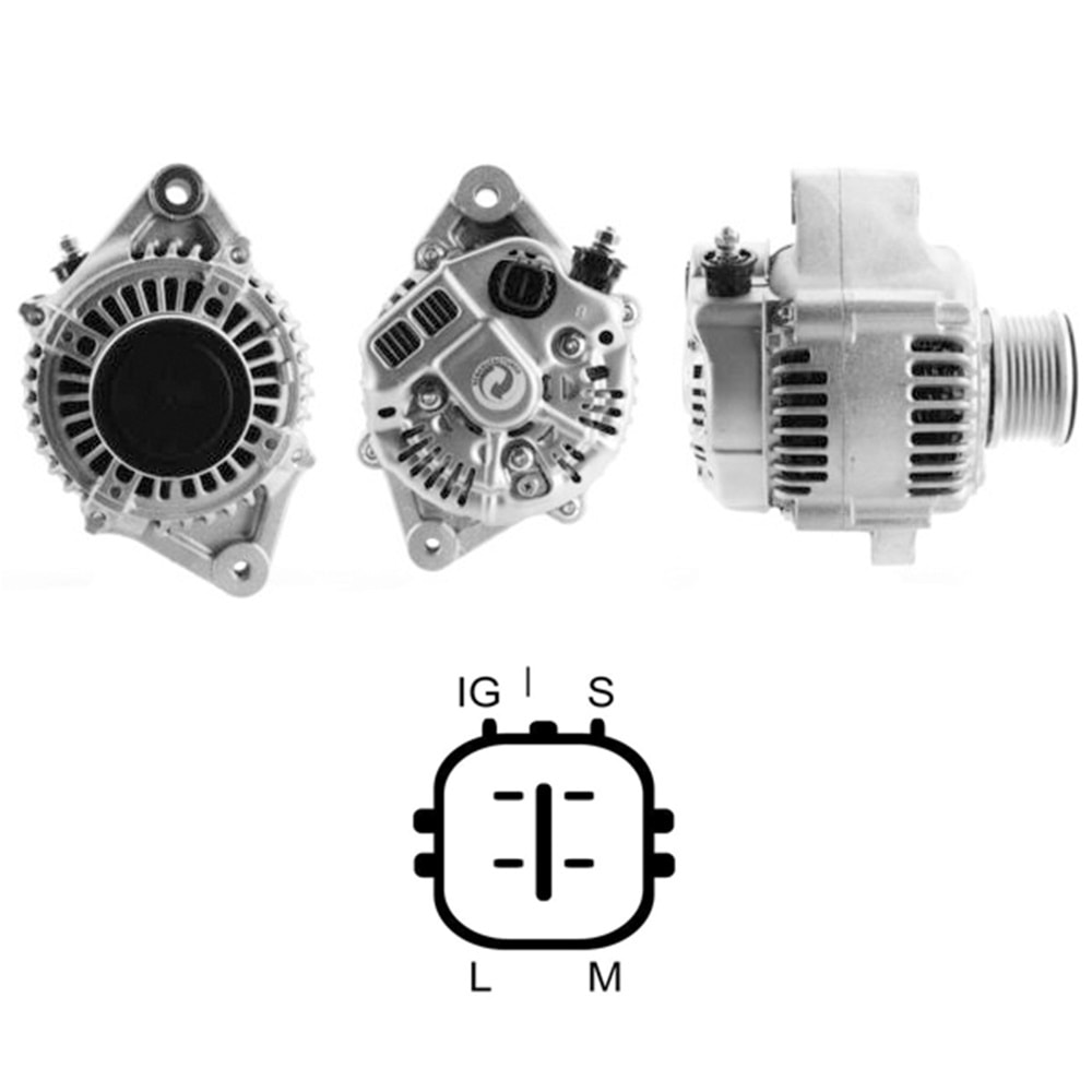ALT. ALTERNATOR 12V 80 AMP TOYOTA 2.5 - 3.0 DIZEL (102211-2310) (DAN1347)