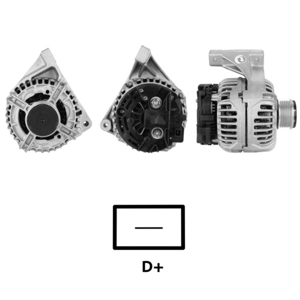 ALT. ALTERNATOR 12V 120 AMP (CCW) VOLVO C70 - S40 - S60 - S70 - S80 - V40 - V70 - XC70 (102211-0500)