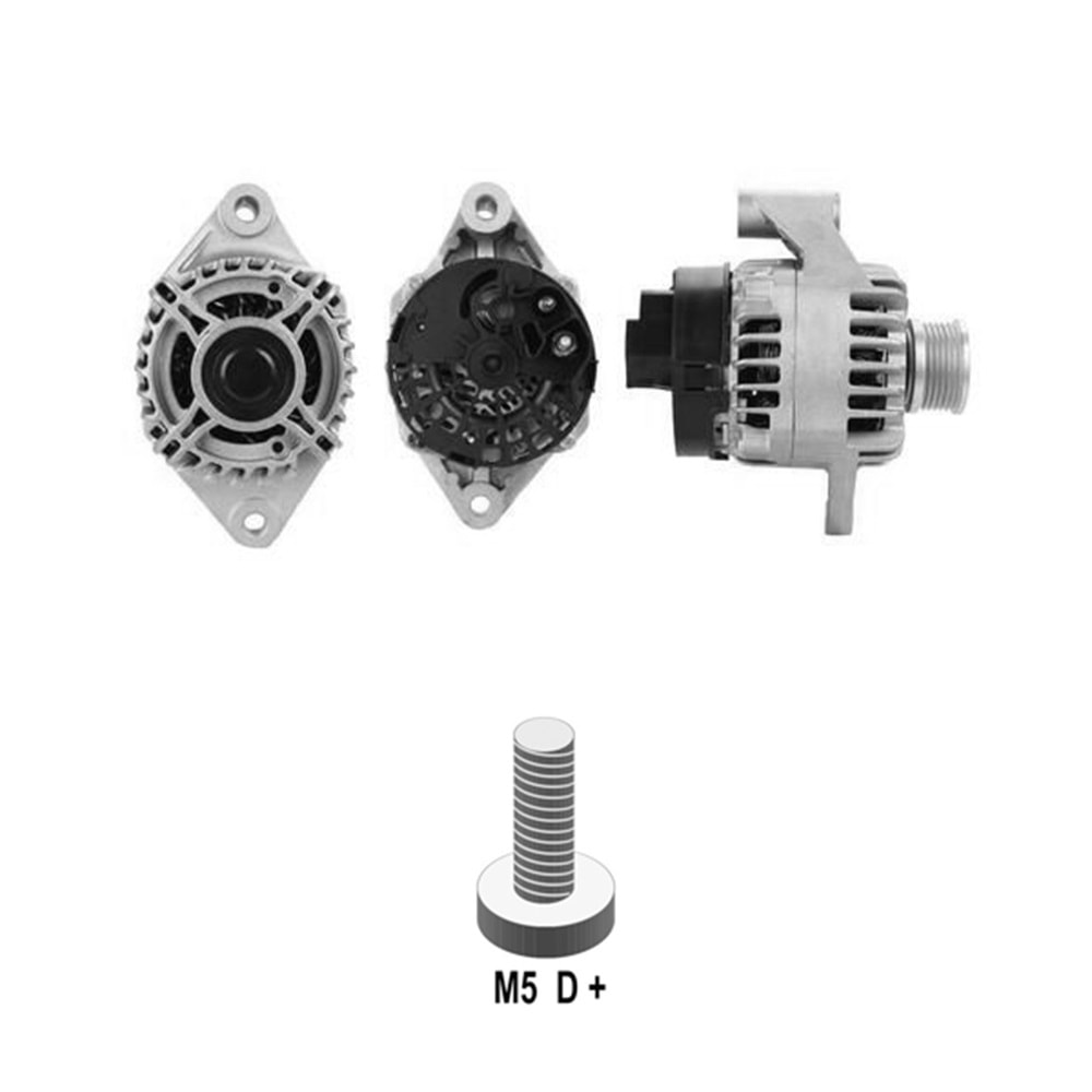 ALT. ALTERNATOR 12V 100 AMP ALFA ROMEO MITO 1.6 JTDM / LANCIA DELTA 1.6 D - 1.9 D - 2.0 D MULTIJET (101210-1090) (DA