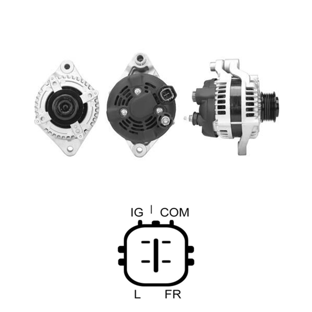 ALT. ALTERNATOR 12V 140 AMP FIAT SEDICI 2.0 MULTIJET 4x4 / SUZUKI SX4 2.0 DDIS 4x4 (104210-1170)