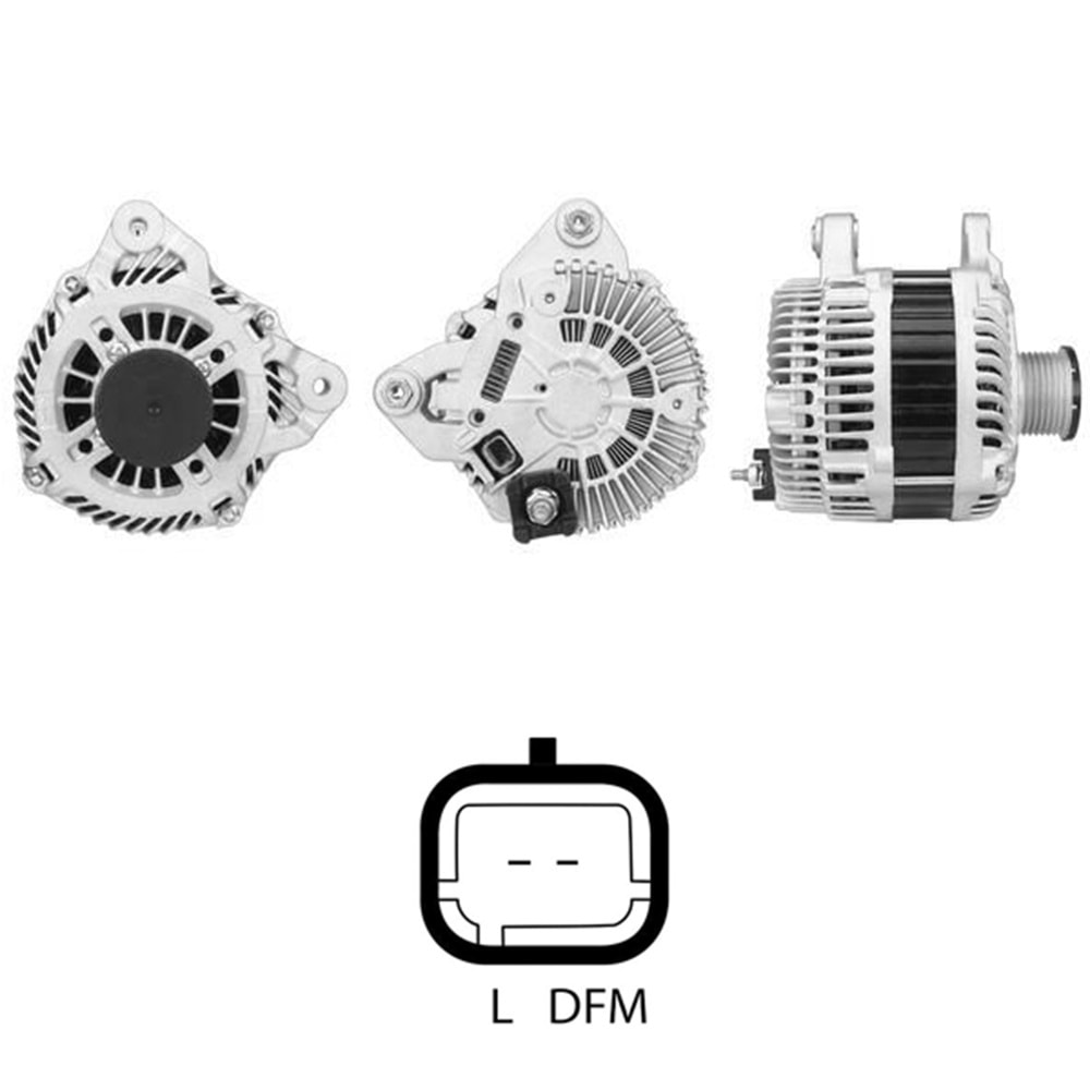 ALT. ALTERNATOR 12V 210 AMP RENAULT 2.0 DCI (A4TJ0382)