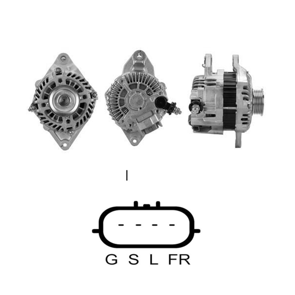 ALT. ALTERNATOR 12V 95 AMP CITROEN C4 AIRCROSS 1.6 / MITSUBISHI ASX - LANCER 1.6 / PEUGEOT 4008 1.6 (A5TL0092)