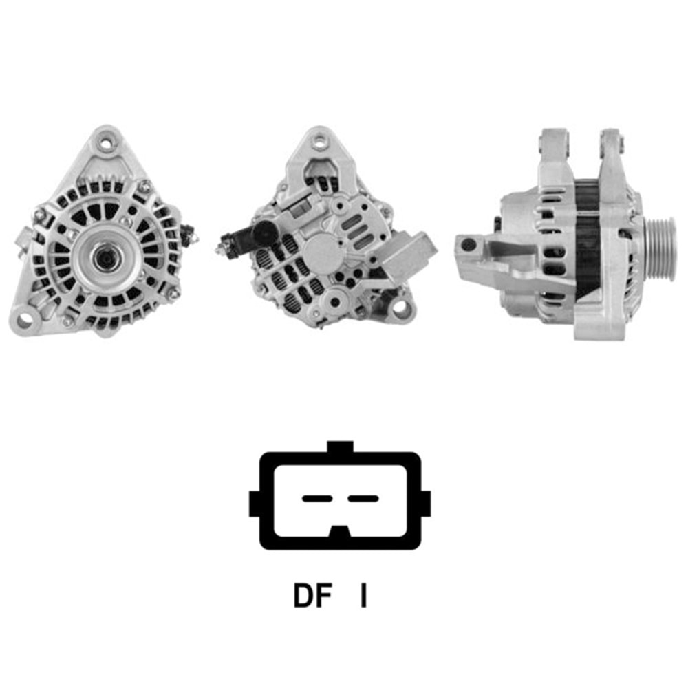 ALT. ALTERNATOR 12V 70 AMP FORD COURIER 1.4 - FIESTA 1.4-1.6 - PUMA 1.4-1.7 - ST160 / MAZDA 121 1.25 (A2T82091)