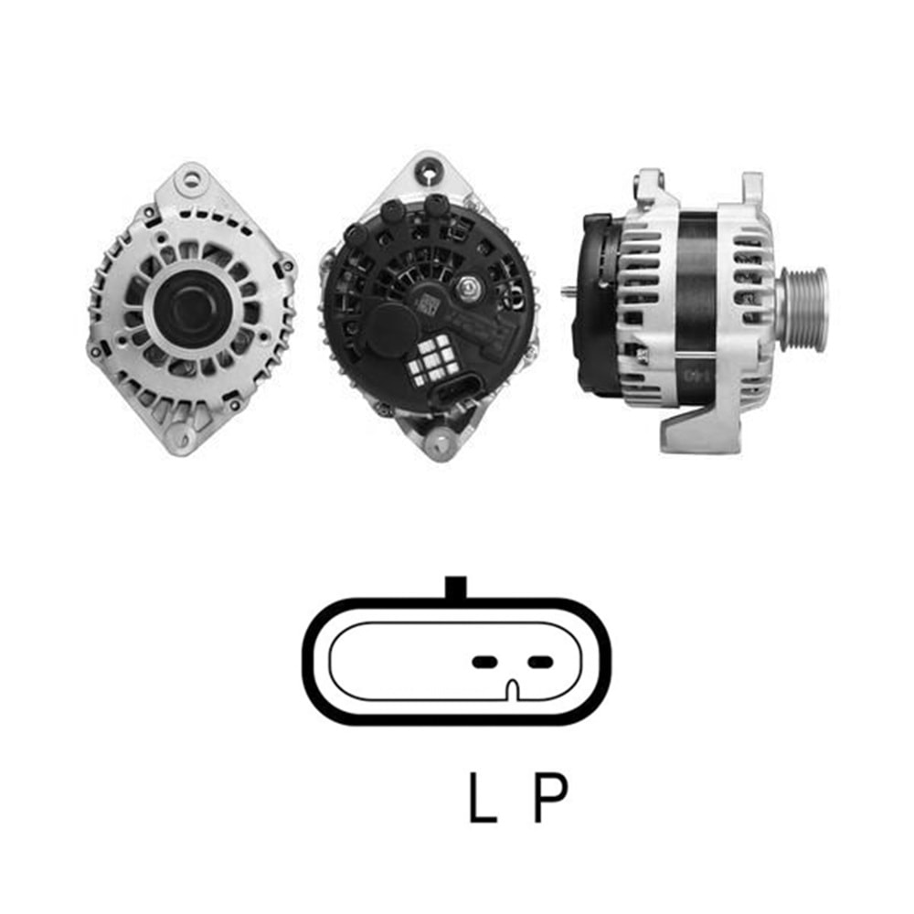 ALT. ALTERNATOR 12V 140 AMP SSANYONG KORANDO - RODIUS II 2.0-2.2 XDI (A6711540302)