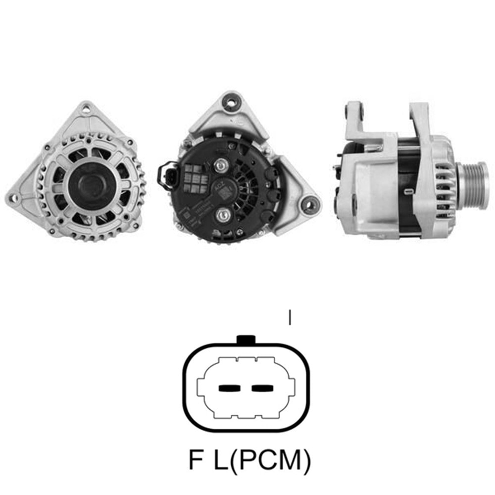 ALT. ALTERNATOR 12V 100 AMP CHEVROLET CRUZE 1.8 / OPEL ASTRA J - INSIGNIA 1.6 - 1.8 / VAUXHALL (13500577)