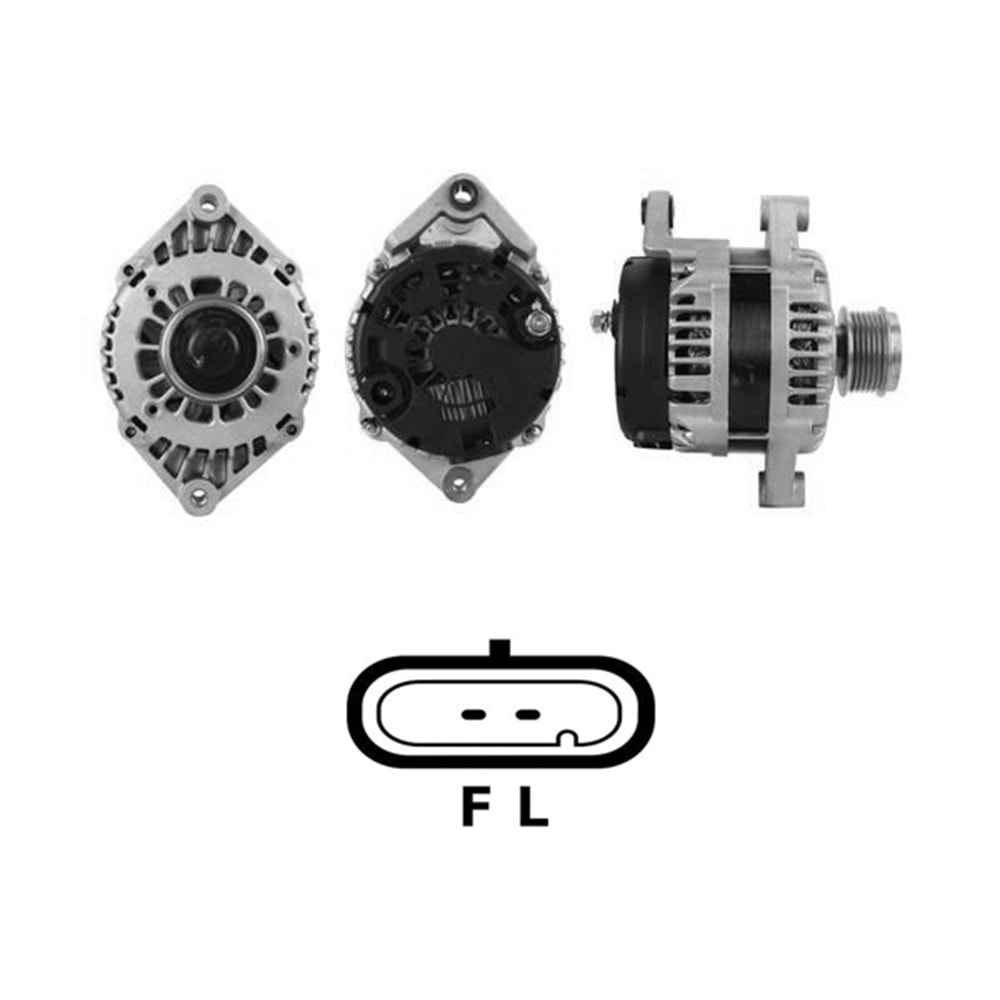 ALT. ALTERNATOR 12V 120 AMP CHEVROLET CAPTIVA - EPICA - LACETTI - NUBIRA 2.0 D / OPEL ANTARA 2.0 CDTI / VAUXHALL ANT