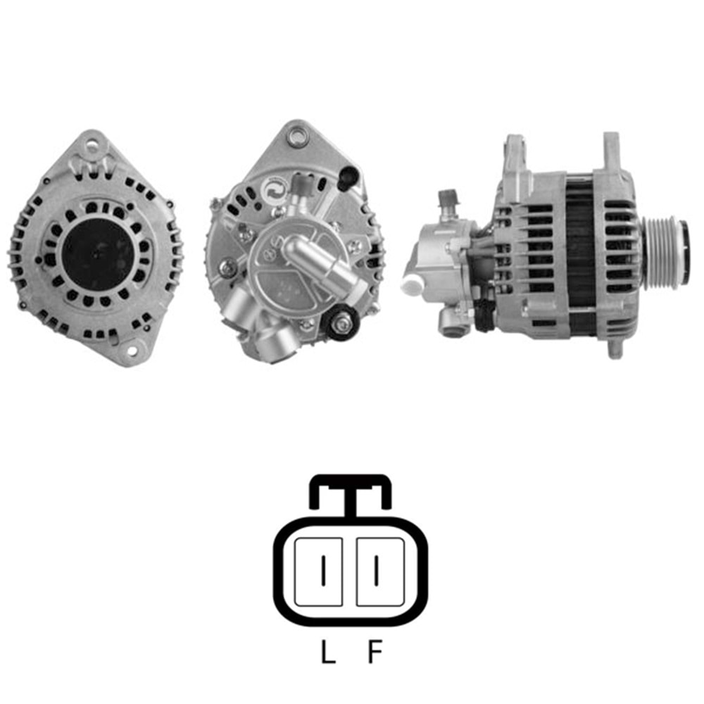 ALT. ALTERNATOR 12V 100 AMP OPEL ASTRA H - COMBO - MERIVA 1.7 CDTI (LR1100-508)