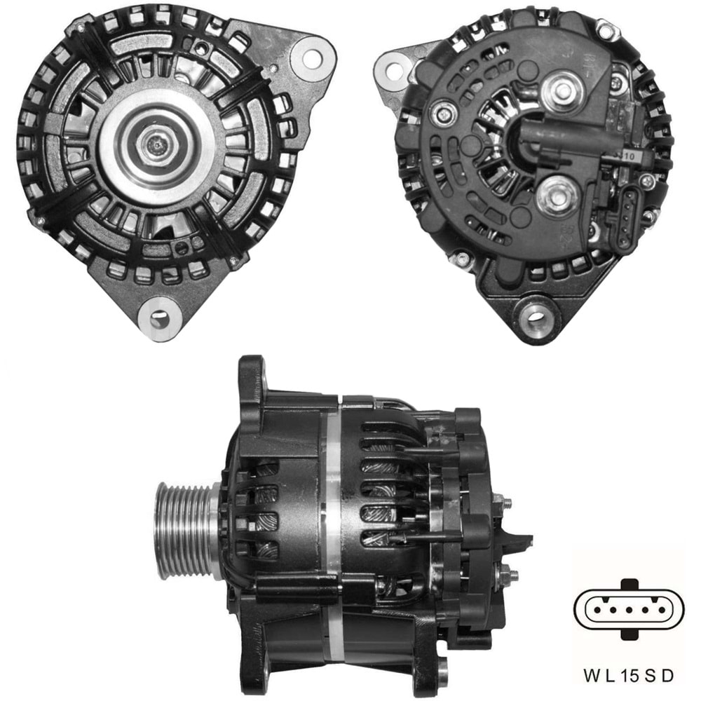 ALT. ALTERNATOR 24V 120 AMP IVECO EUROCARGO / TEMSA OTOBUS (AVI147S3108HD) (UWA-3937)