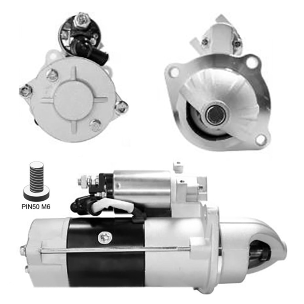 MARS MOTORU 24V 3,6 KW 10 DIS (CW) CUMMINS MOTORLU TEMSA OTOBUS / OTOKAR SULTAN (5367425)