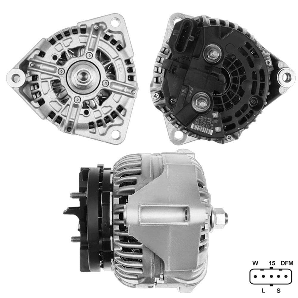 ALT. ALTERNATOR 24V 110 AMP MAN