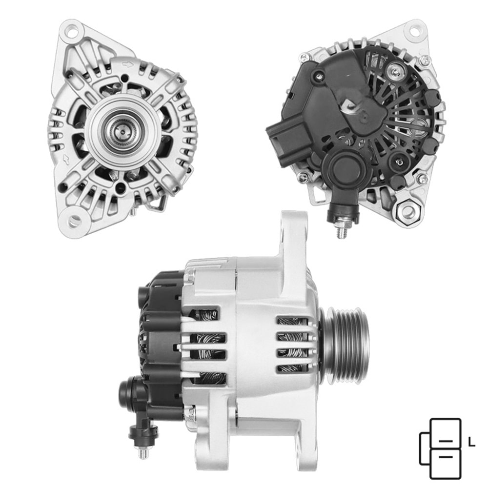 ALT. ALTERNATOR 12V 120 AMP HYUNDAI ACCENT 1.5 CRDI - ELENTRA 1.6 CRDI / KIA CEED 1.6 CRDI - RIO 1.5 CRDI - CARENS