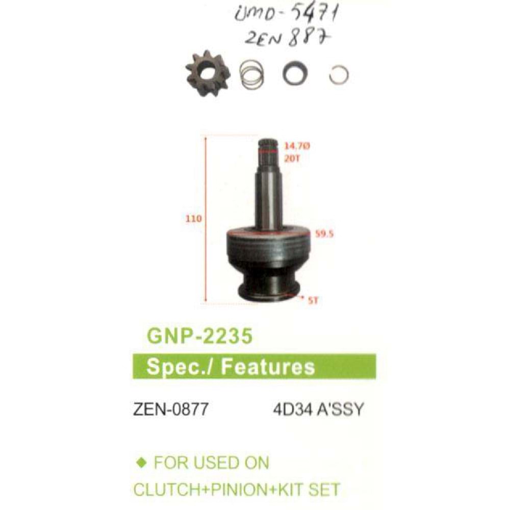 MARS DISLISI (UMD-5471) 9 DIS MITSUBISHI CANTER 659 YENI MODEL