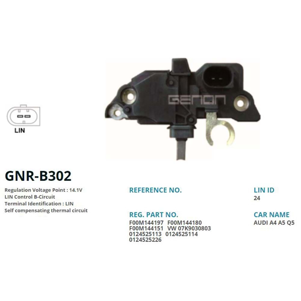 ALT. KONJEKTOR 12V AUDI A3 - A4 - A5 - Q3 - Q5 / MAN TGE / SEAT / SKODA / VOLKSWAGEN AMAROK - CADDY - GOLF - PASSAT