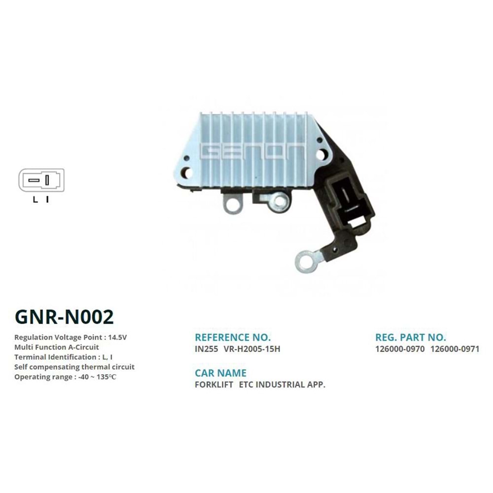 ALT. KONJEKTOR 12V DAIHATSU / SUBARU / FORKLIFT IS MAKINASI 57.5mm (L,I)