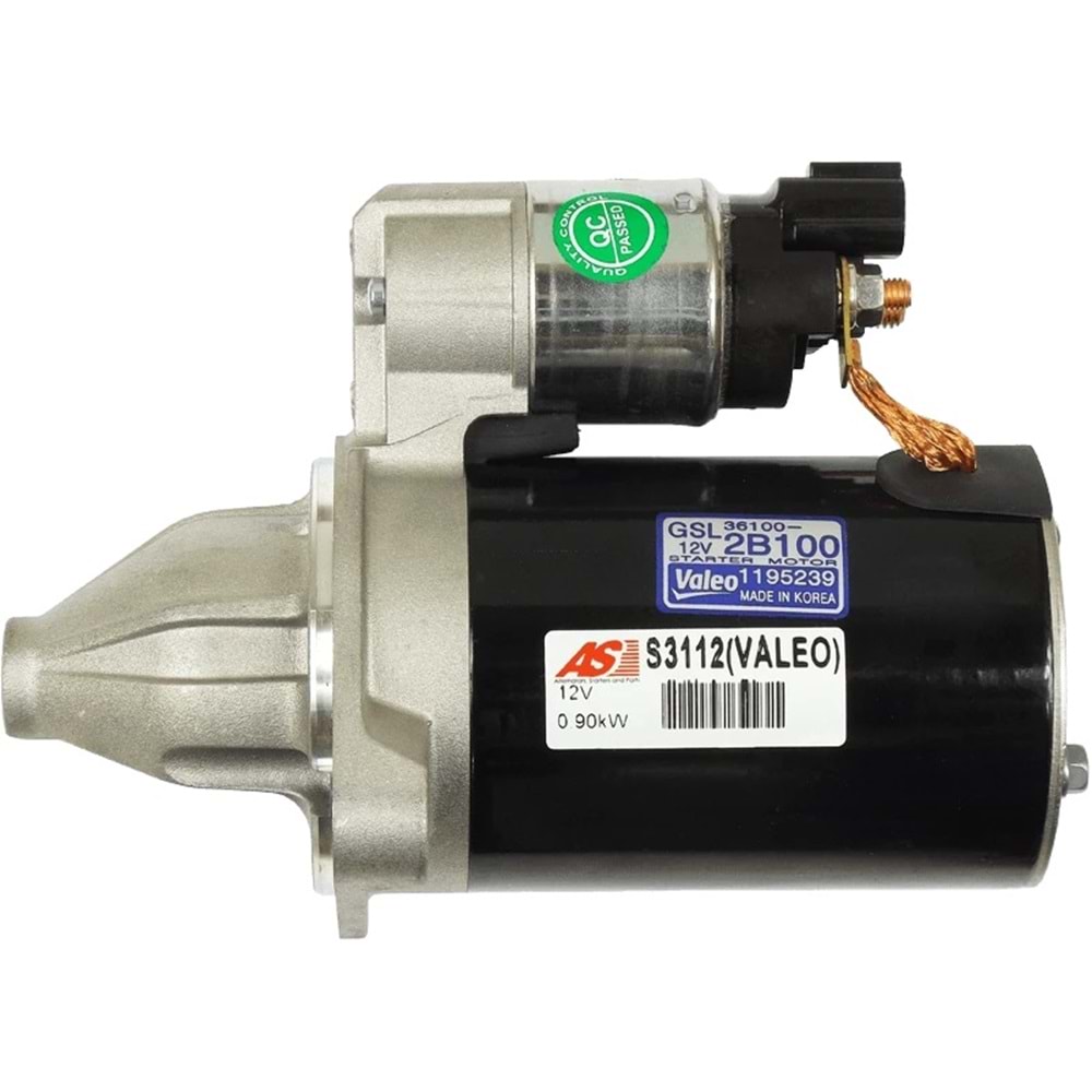 MARS MOTORU 12V 1,4 KW 8 DIS (CW) HYUNDAI I20 1.4 - I30 - I40 1.6 / KIA CEED 1.4-1.6 - RIO 1.4 - SOUL 1.6 (UMM-