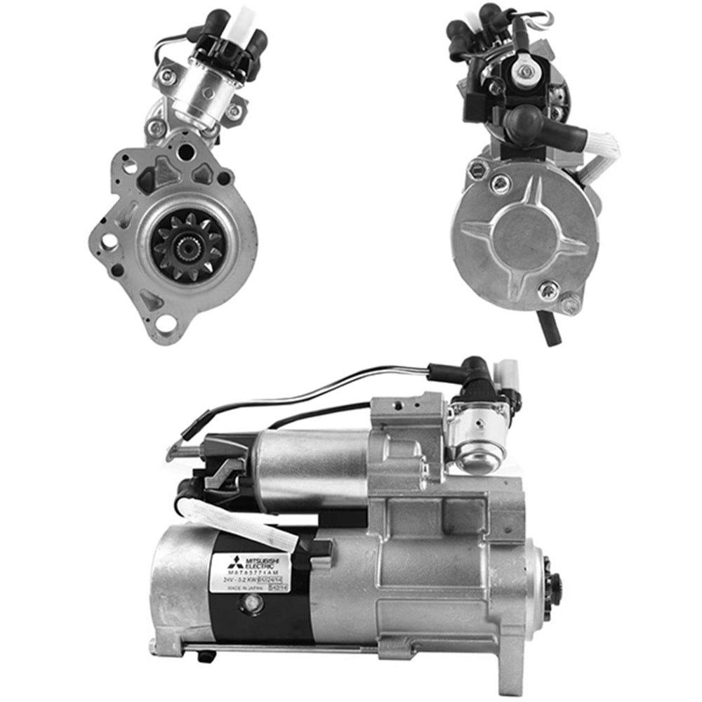 MARS MOTORU 24V 3,7 KW 11 DIS MITSUBISHI FUSO CANTER - FUSO FIGHTER - FUSO ROSA
