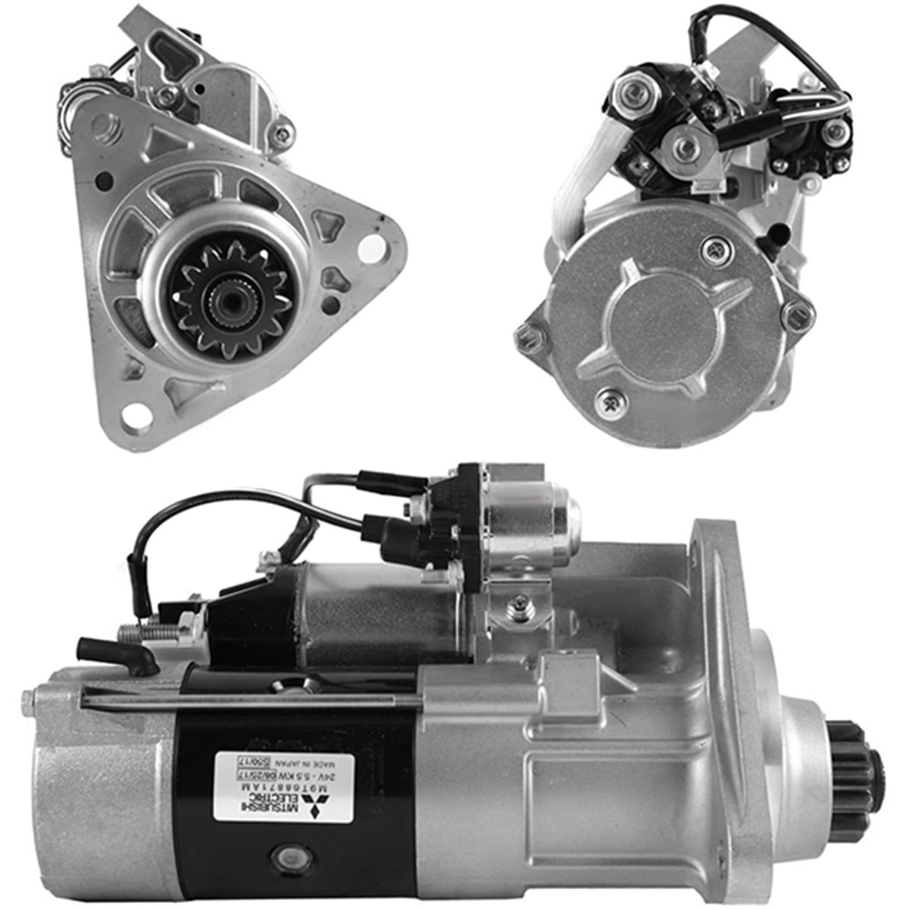 MARS MOTORU 24V 5,5 KW 12 DIS IVECO 400 - 410 - 440 - 720