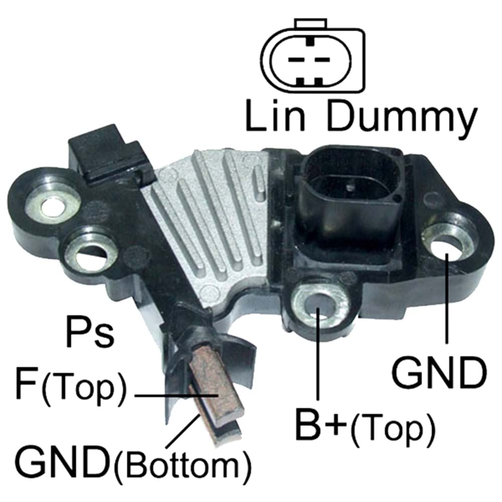 ALT. KONJEKTOR 12V (LIN) CITROEN JUMPER - PEUGEOT BOXER 2.2 HDI / FORD 2.2 TDCI / FIAT FIORINO 1.4 (F00M346057)